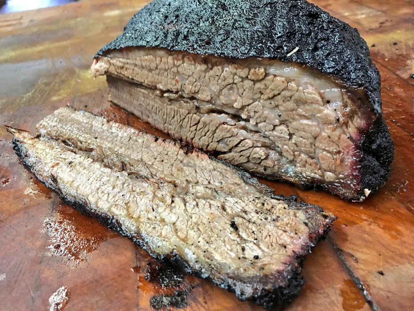 TEXAS STYLE SMOKED BRISKET AT HOME (NON REVERSE VERSION)