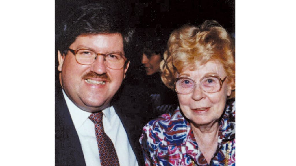Bernie Tiede and his murder victim Marjorie Nugent