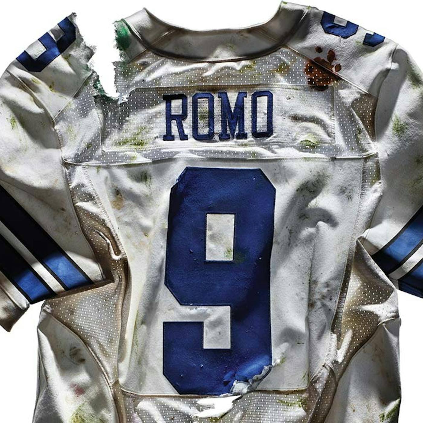 tony romo on field jersey