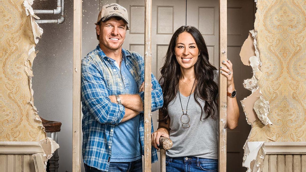 Chip and Joanna Gaines of HGTV's Fixer Upper.