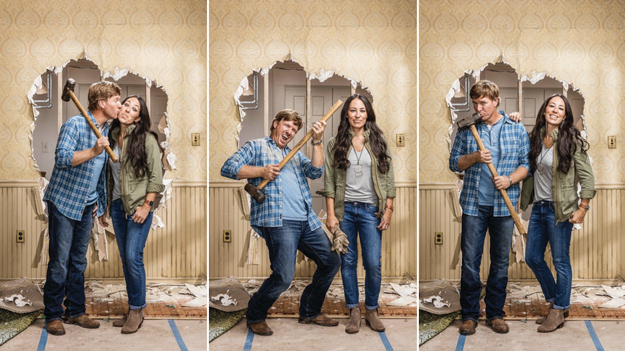 Chip and Joanna Gaines Texas Monthly cover shoot