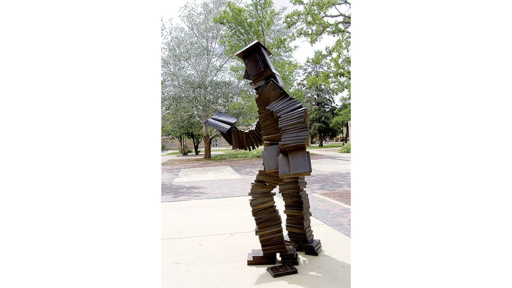 Read Reader, Allen's 2003 sculpture in 1978.