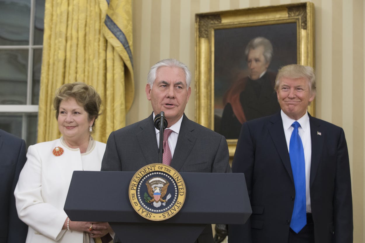 Rex Tillerson Sworn In as 69th U.S. Secretary of State