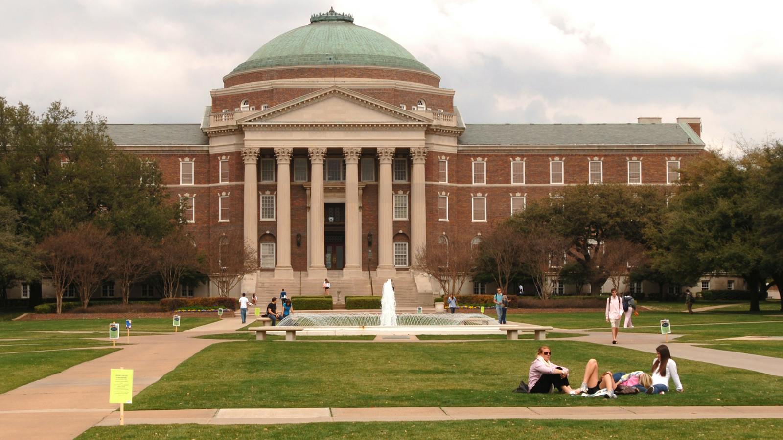 Smu Library Dallas Smu Campus Boulevard
