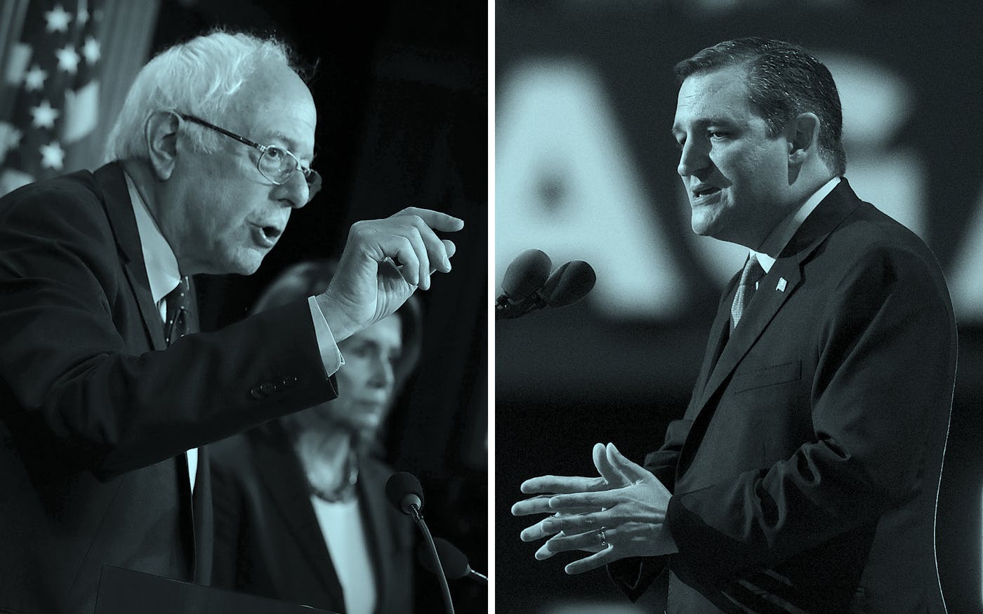Fast Tame Sliping Roomeds X Videos - The Binary Choice of Ted Cruz and Bernie Sanders