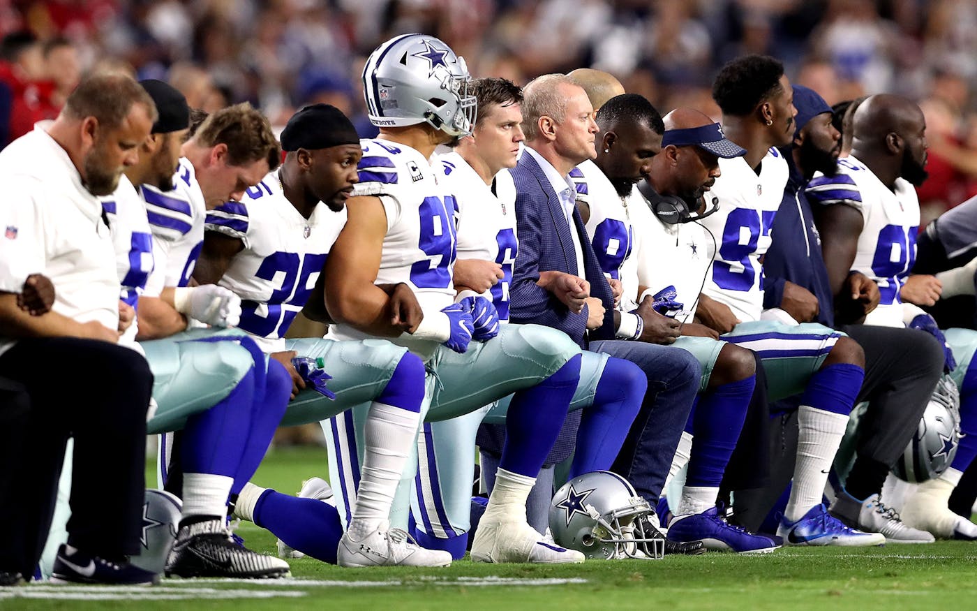 The Cowboys' Stars Are Unlikely to Kneel During the National Anthem. Here's  Why – Texas Monthly