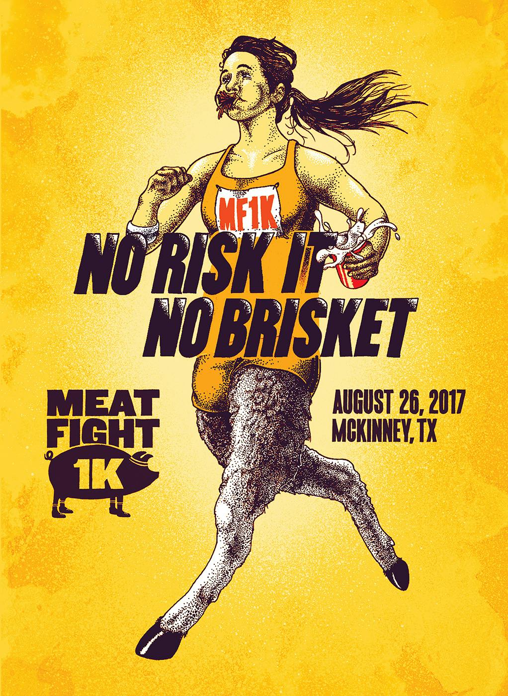 Game/meat Poster See the Beautiful, Campy Posters of Meat Fight – Texas Monthly