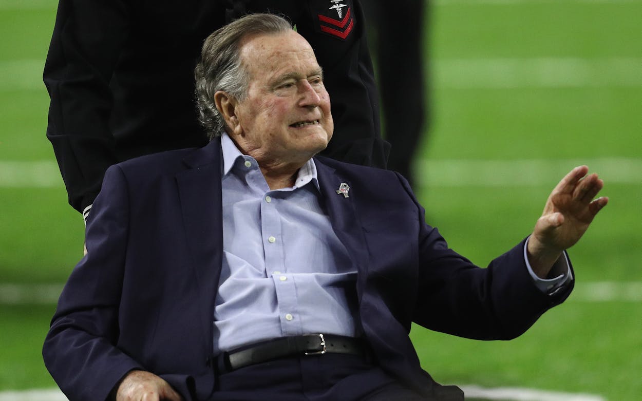 George H.W. Bush accused of sexual harrassment.