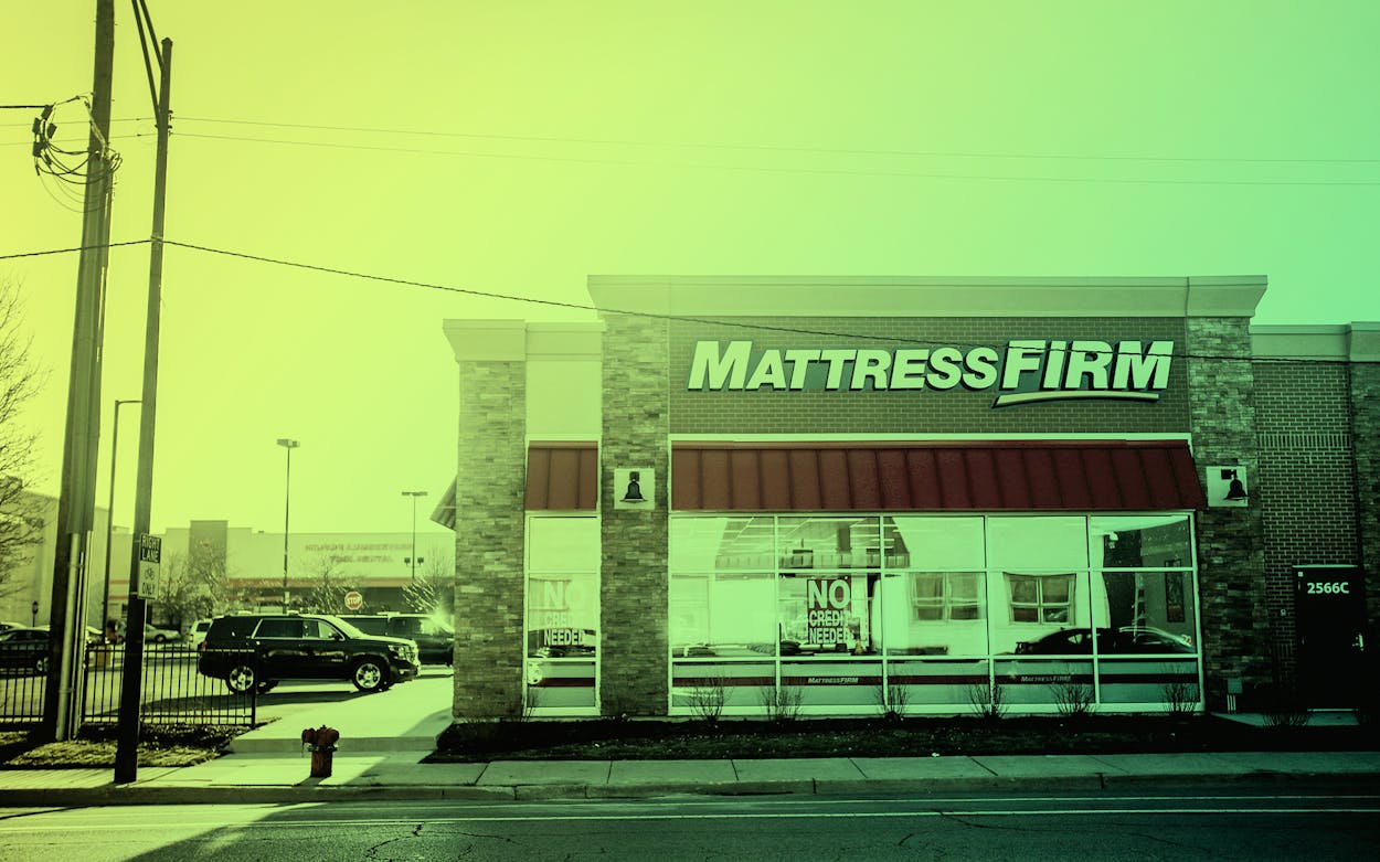 Mattress Firm storefront