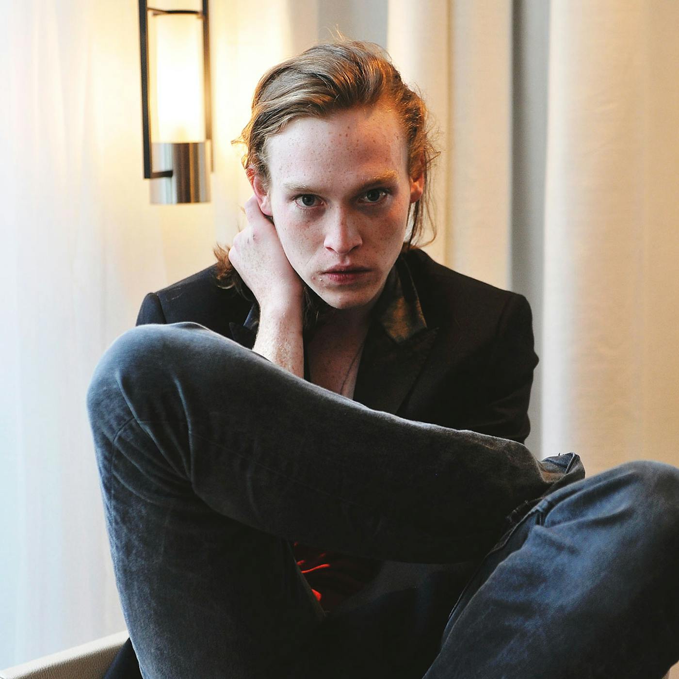 Caleb Friday Caleb Landry Jones 2014 Caleb Landry Jones Editorial Stock Photo