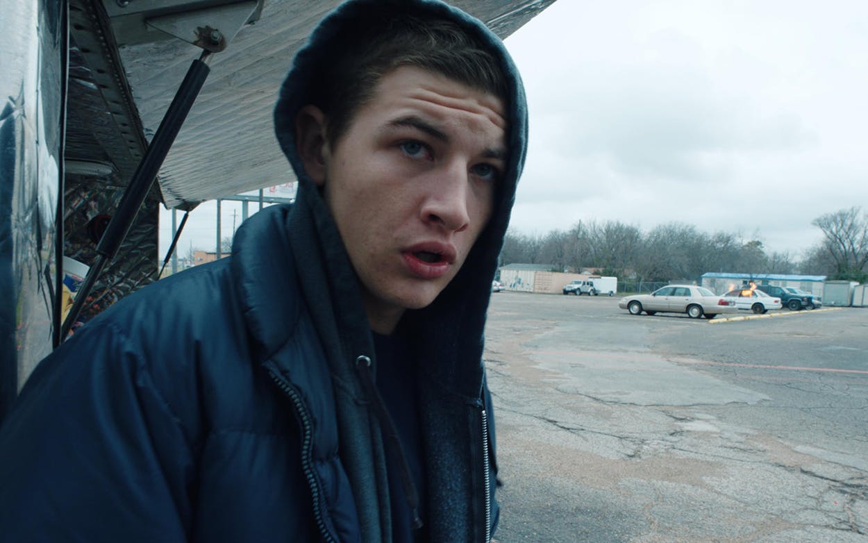 Tye Sheridan stars as Richie in “Friday’s Child” from writer-director A.J. Edwards.