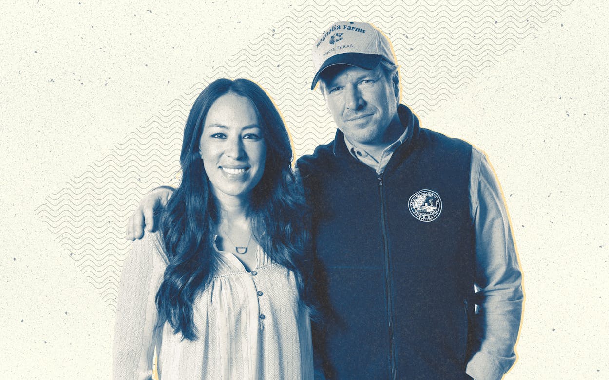 Chip and Joanna Gaines from Fixer Upper.