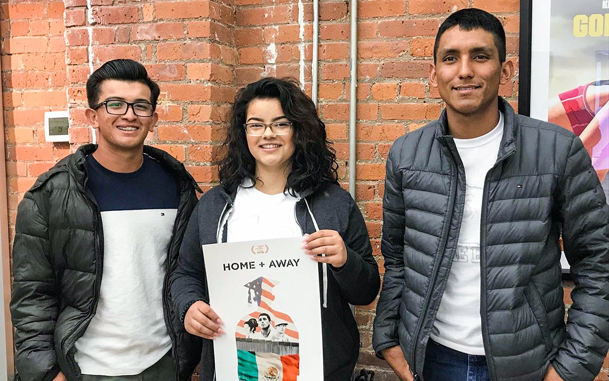 The film focuses on baseball player Francisco Mata, wrestler Shyanne Murguia, and soccer player Erik Espinoza Villa. The three students flew from El Paso to New York on Thursday to attend the Tribeca Film Festival.
