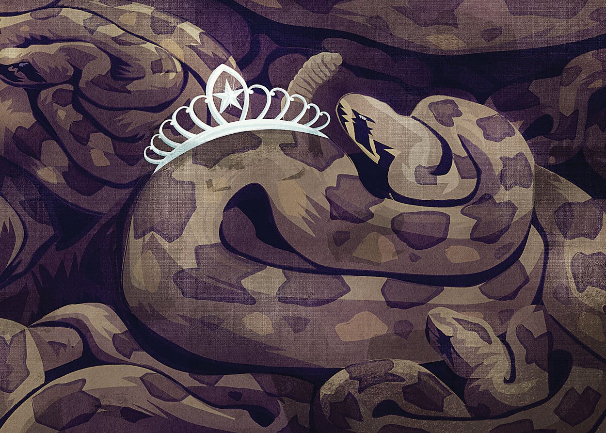 Rattlesnake tiara