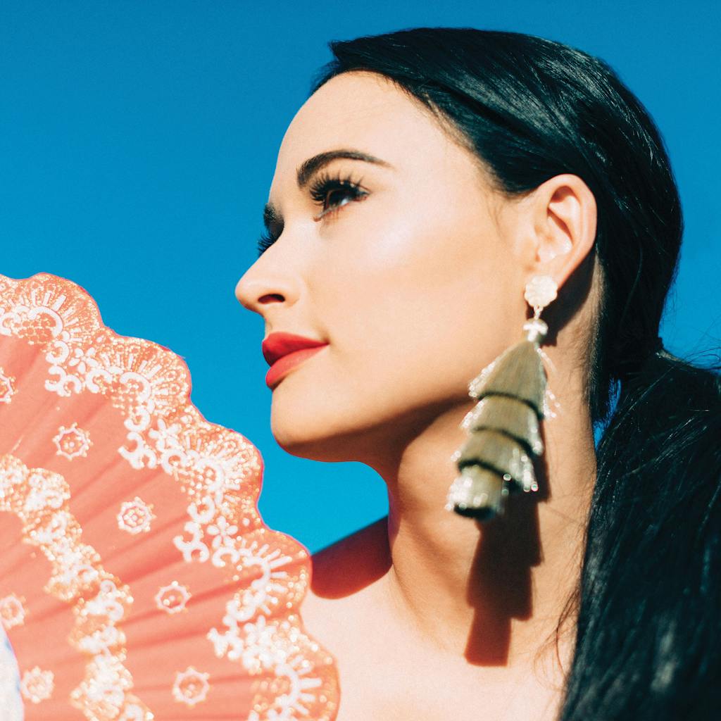 Kacey Musgraves side profile from her 'Golden Hour' cover shoot. 