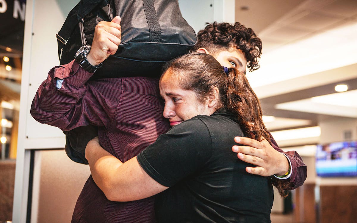 Mother and Son Are Reunited After Months of Separation by Immigration ...