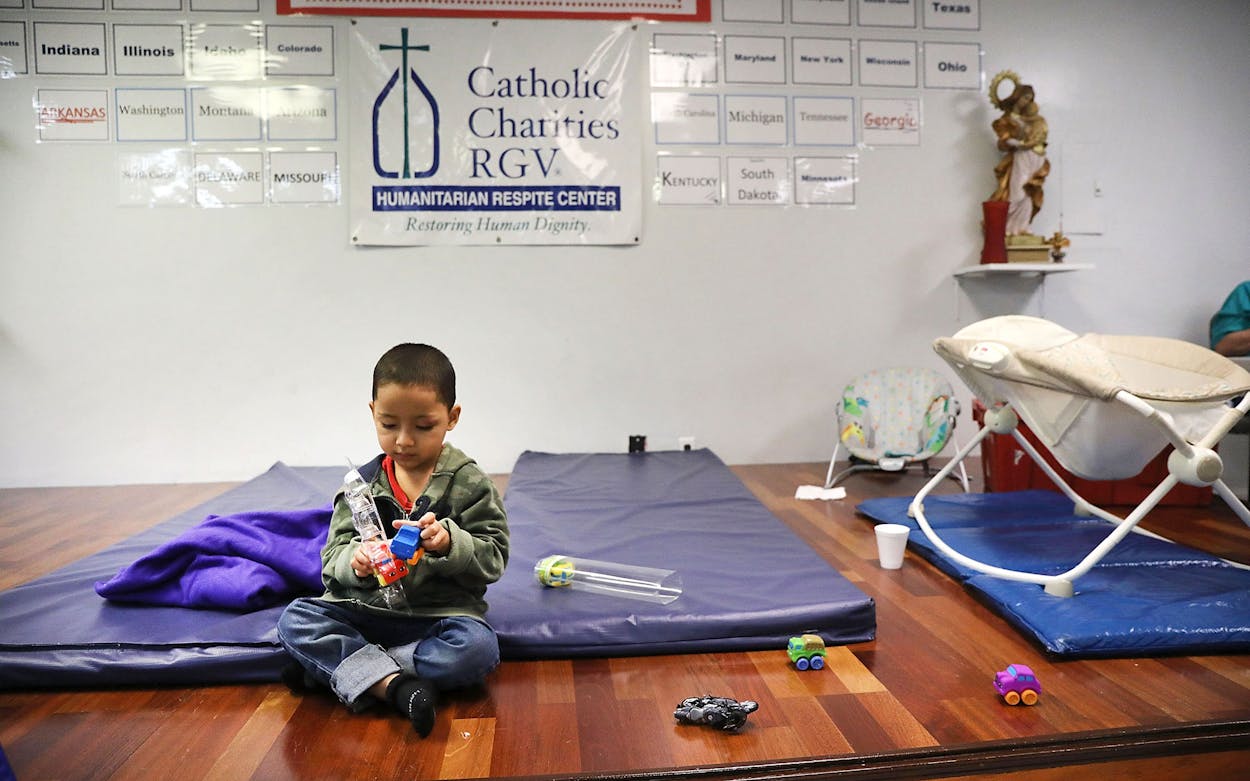 Catholic Charities RGV Immigrant Child