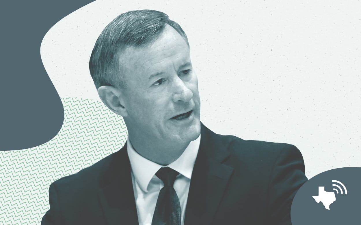 Admiral McRaven National Podcast of Texas