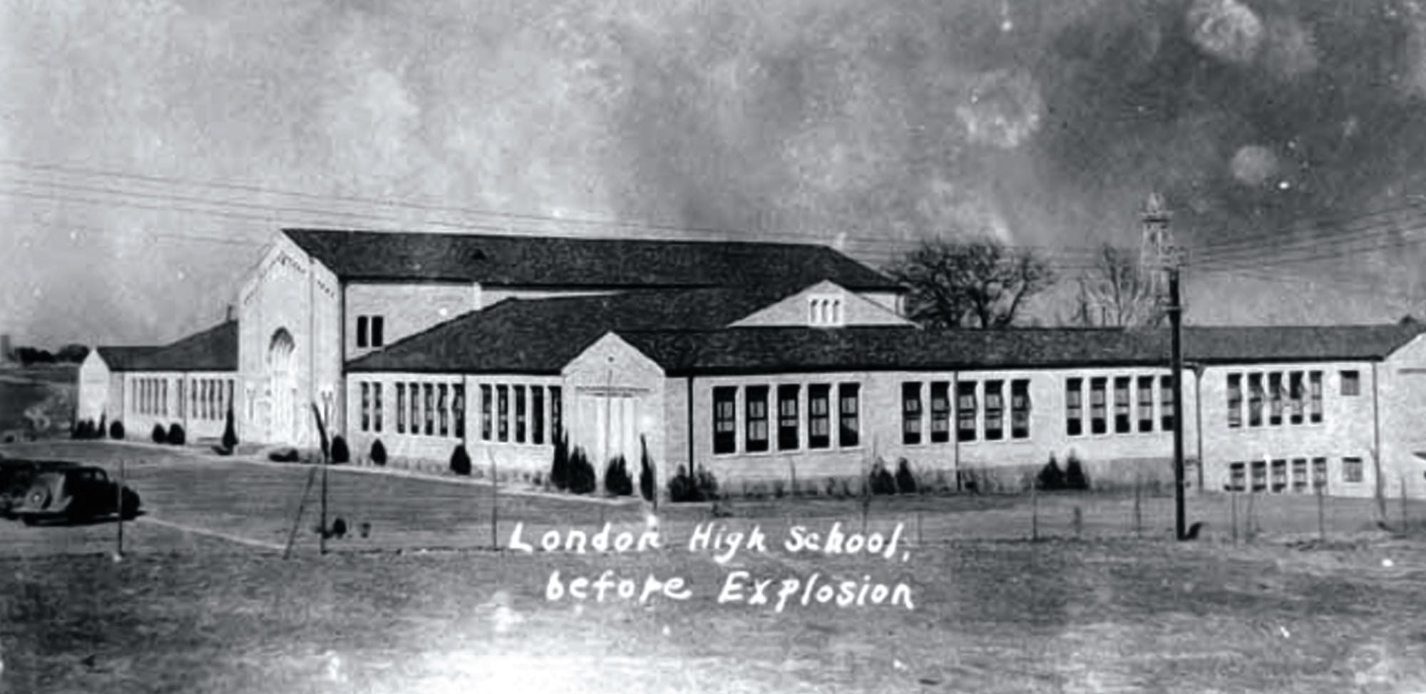 London High School before the explosion. 