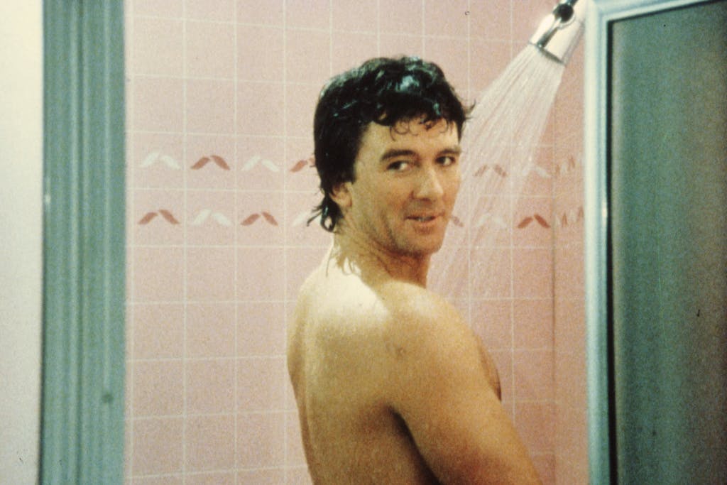 Bobby Ewing in the infamous "It was all a dream" episode from Dallas tv show. 