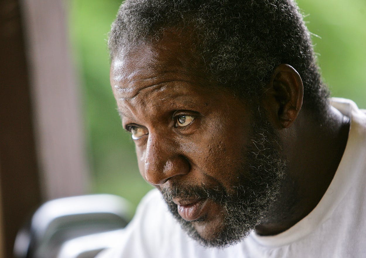 Clarence Brandley, 59, at his home in Conroe, Texas on May 19, 2011.