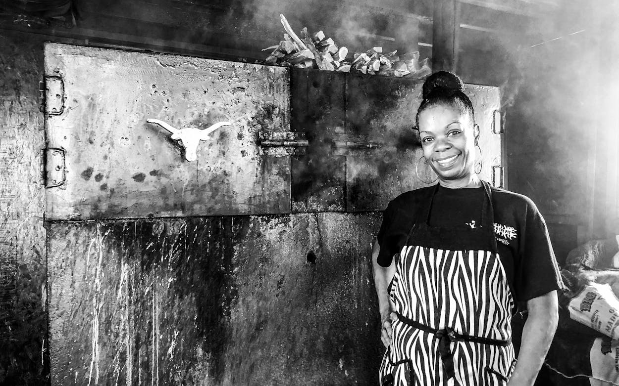 Owner and current pitmaster at Lady & the Pit, Natasha Smith.
