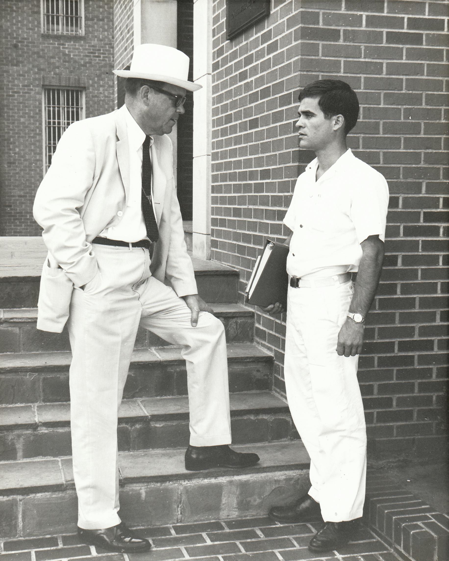 George Beto with an Ellis inmate. 