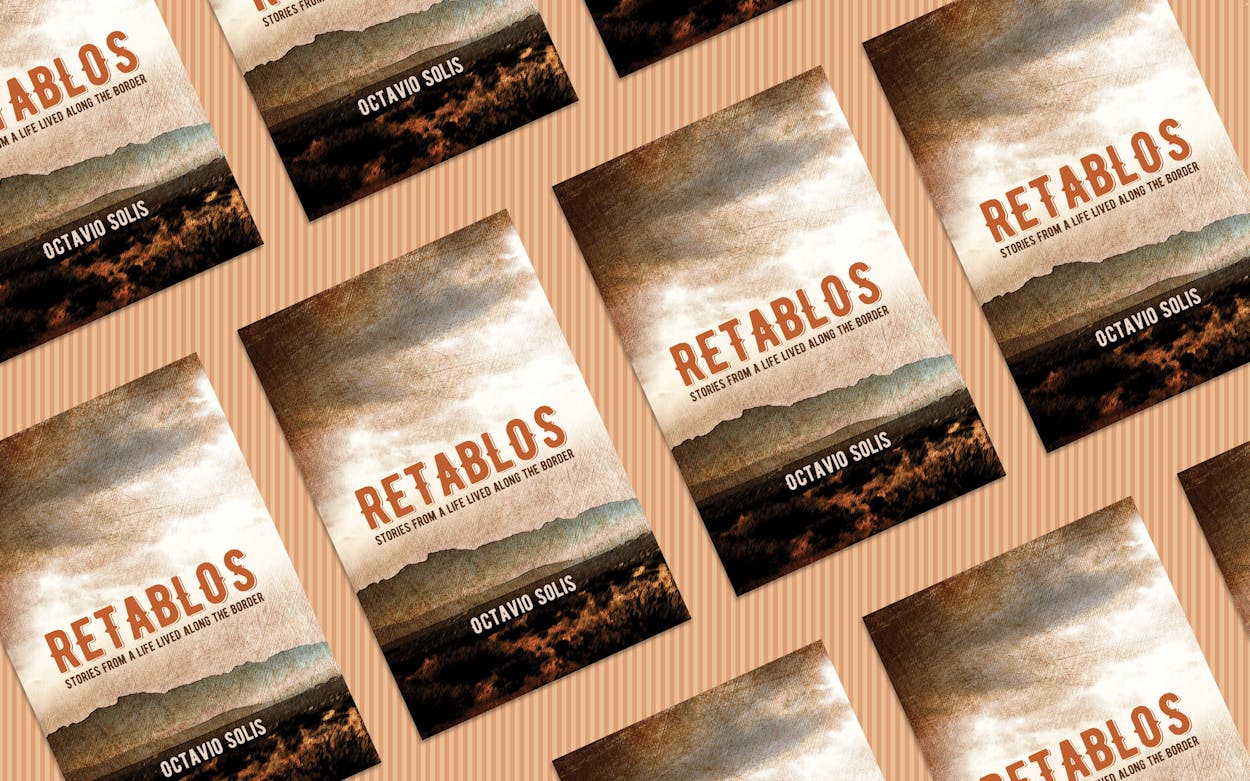 The cover of Octavio Solis's memoir, 'Retablos.'
