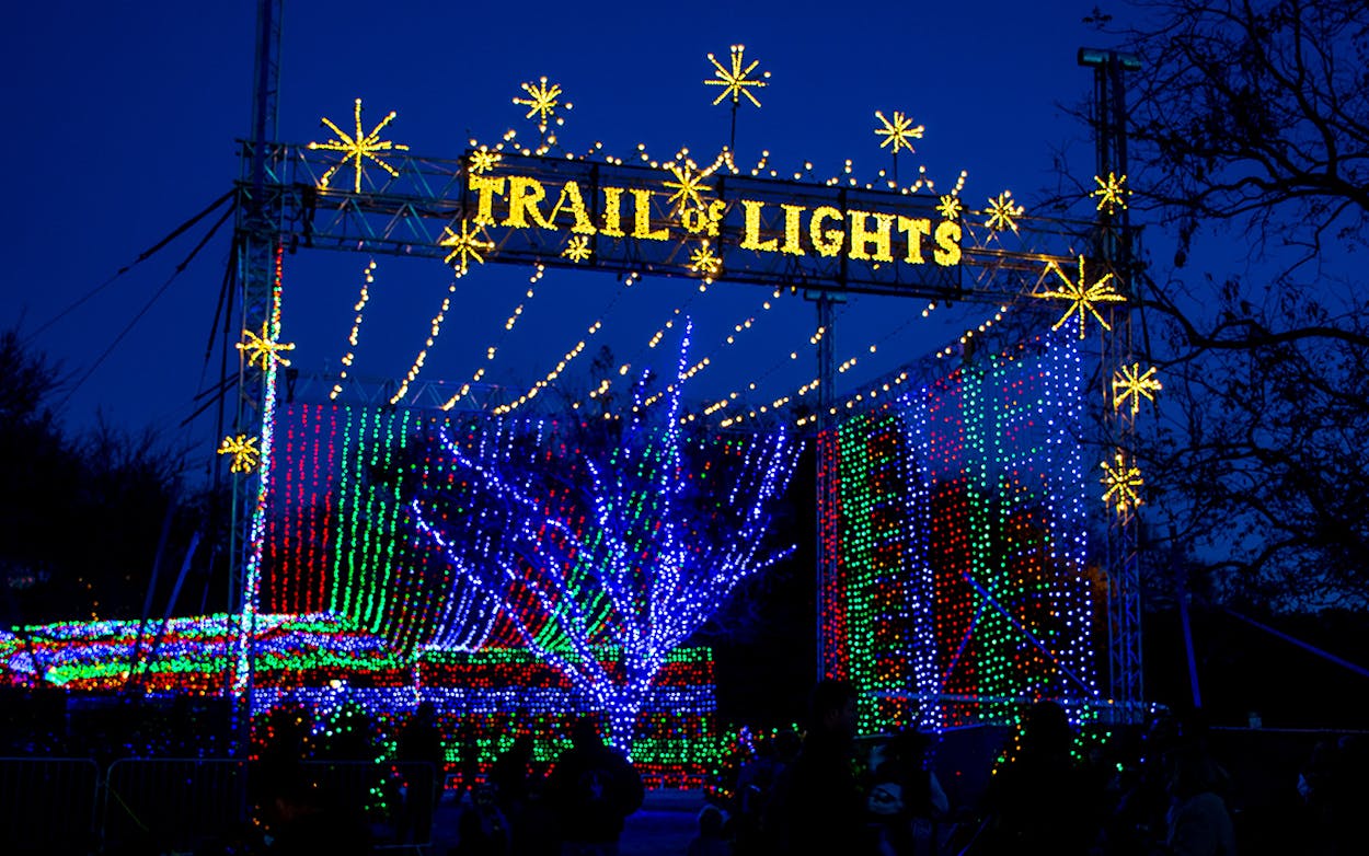 texas holidays trail of lights