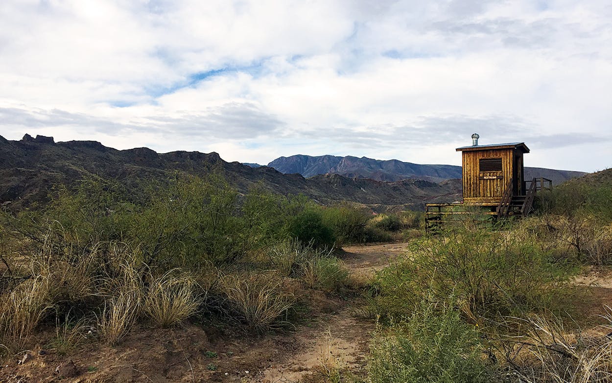 Big Bend Ranch State Park campground