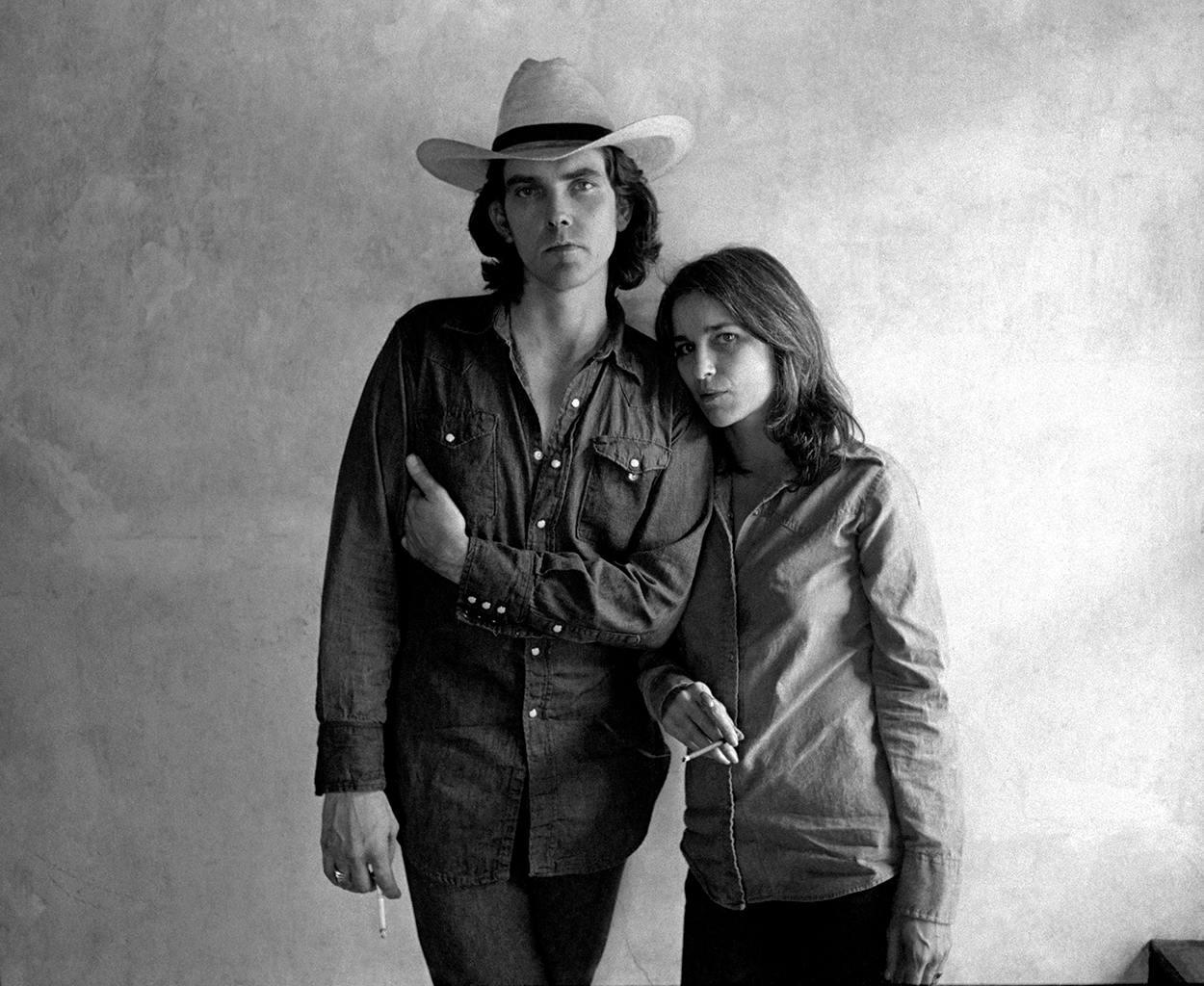 Guy and Susanna Clark in 1975. 