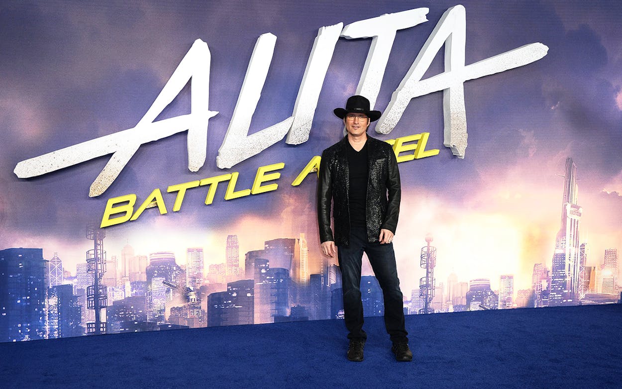 Director Robert Rodriguez attends the 'Alita: Battle Angel' world premiere on January 31, 2019 in London, England.