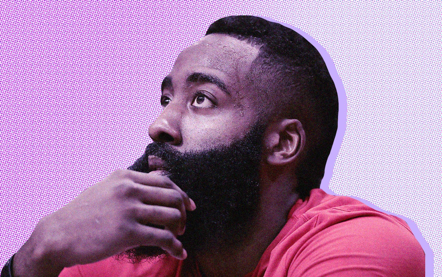 James Harden Sixers Digital Art by Bui Chinh - Pixels