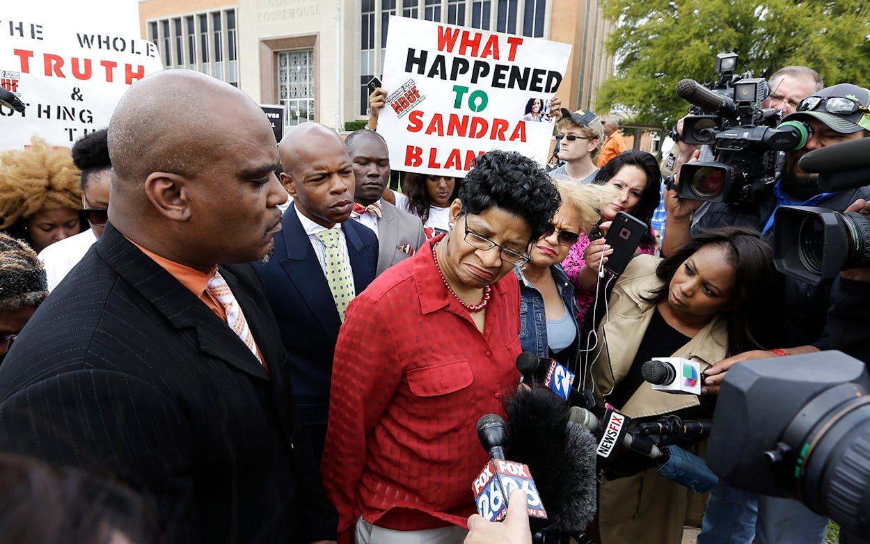 Sandra Bland mother