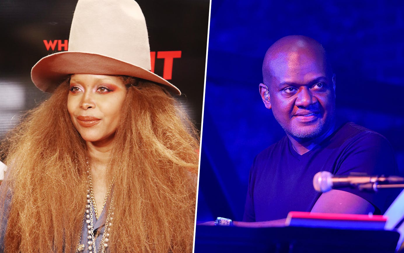 Erykah Badu on February 05, 2019 in Dallas and James Poyser of The Roots on March 18, 2017 in Austin.