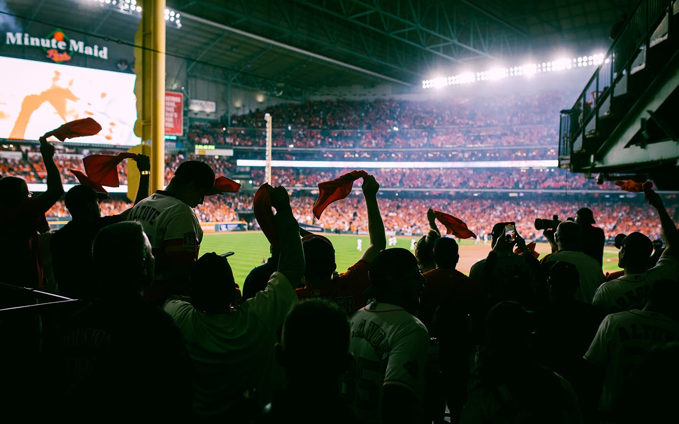 The Highs and Lows of Cheering the Astros From Standing-Room in