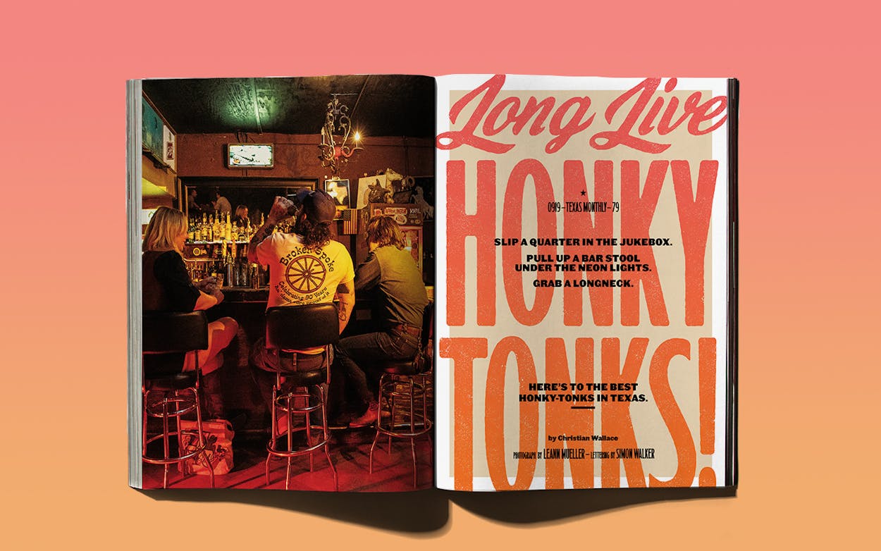 “Long Live Honky-Tonks,” September 2019.