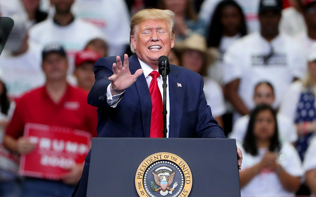 Trump Rally Dallas The Texas GOP Keeps on Dancing to Donald Trump's Tune – Texas Monthly