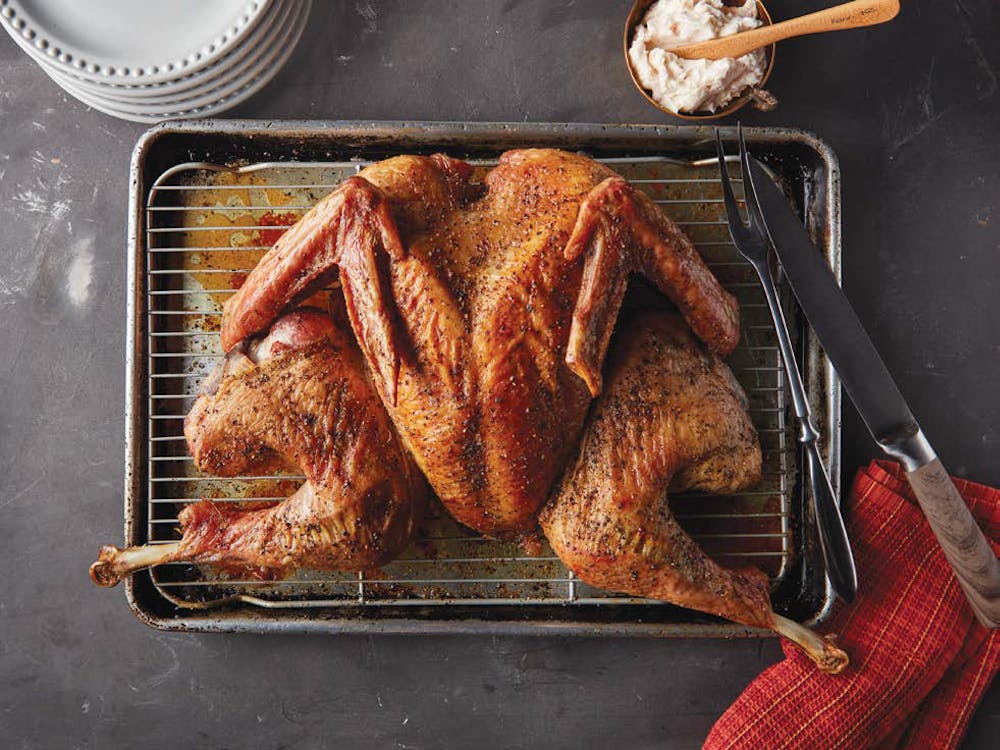 Roasted Spatchcock Turkey Recipe And Turkey Tools Texas Monthly