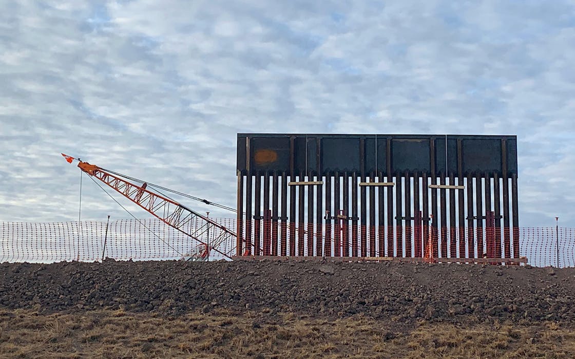 It Looks Like the Border Wall Is Going Up in South Texas. But Looks May