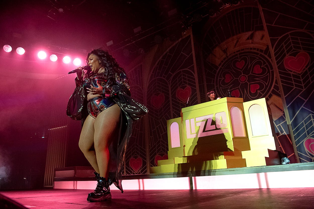 Lizzo onstage