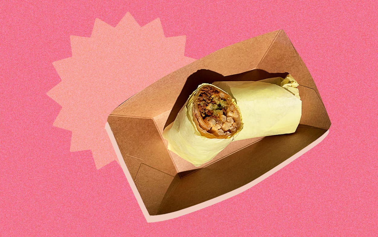 troublemaker burrito taco of the week