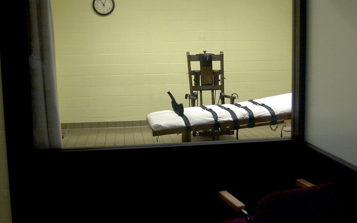 Death Chamber at Correctional Facility