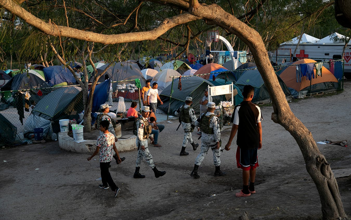 matamoros migrant camp