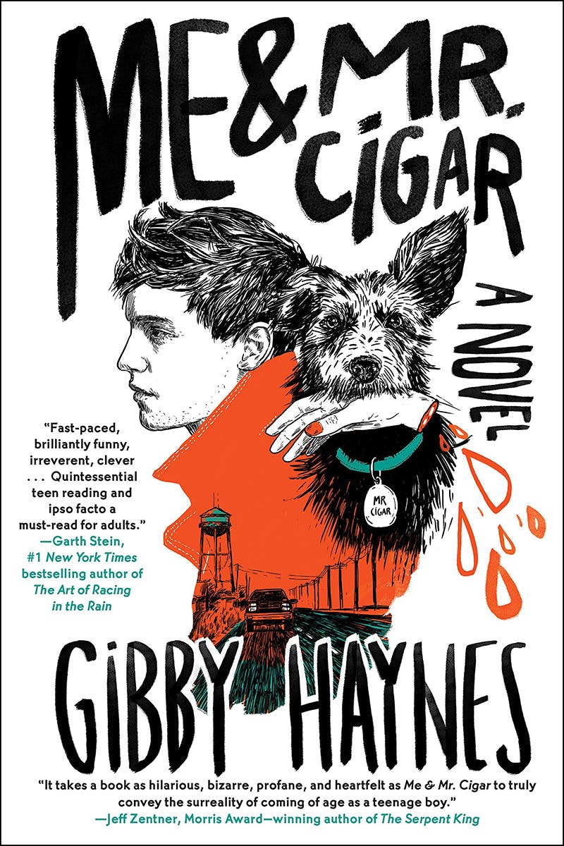 Cover art of Gibby Haynes' novel 'Me and Mr. Cigar."