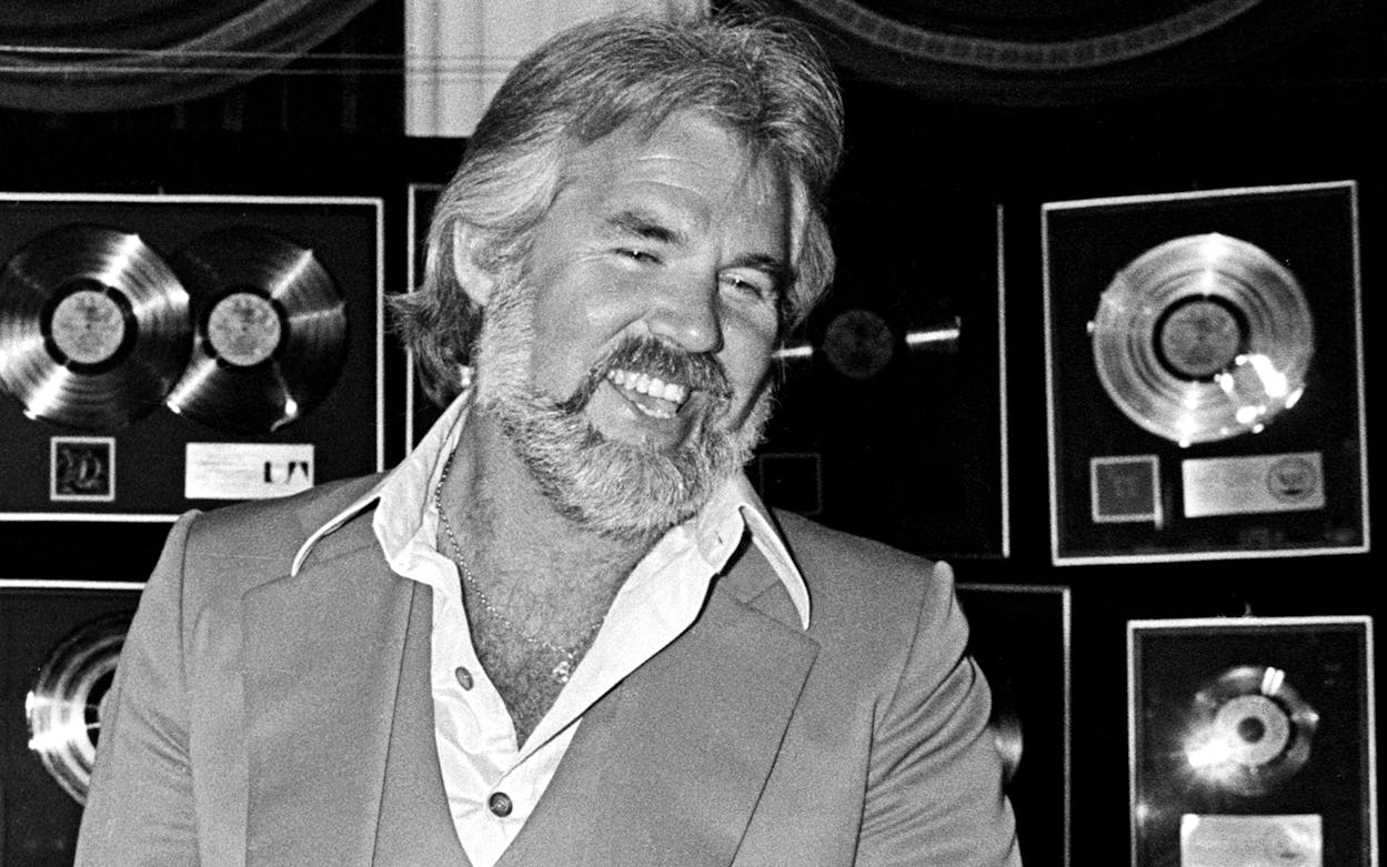 Kenny Rogers at the Beverly Hills Hotel in the 1960s.