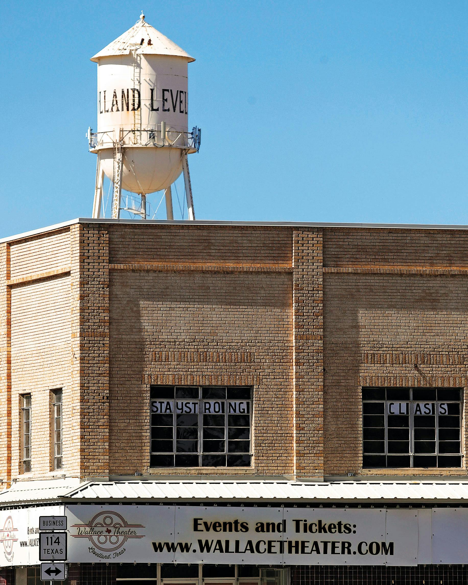 Downtown Levelland on May 9, 2020.
