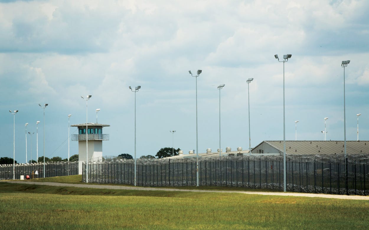 The George Beto Prison Unit near Palestine, Texas.