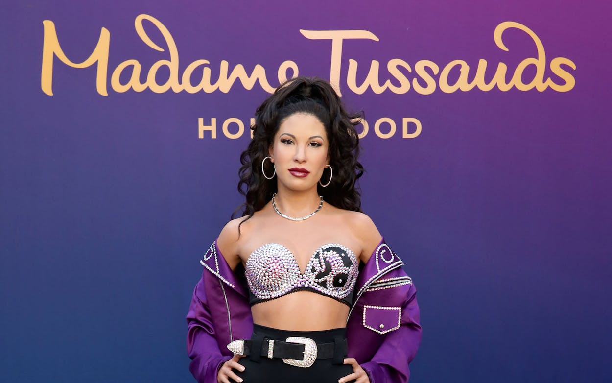Selena’s wax statue at Madame Tussauds.