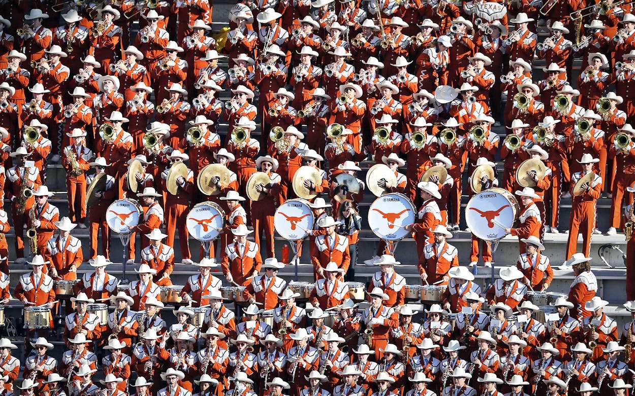 university of texas at austin marching band